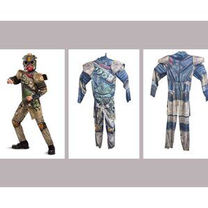 Complete Apex Legends Bloodhound Costume  Video Game Inspired Muscle Padded Jump
